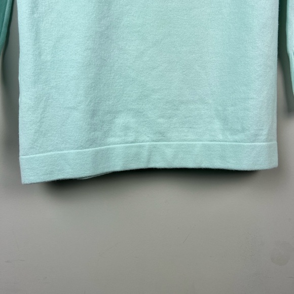French Connection Soft Aqua Cowl Neck Sweater - Picture 8 of 10
